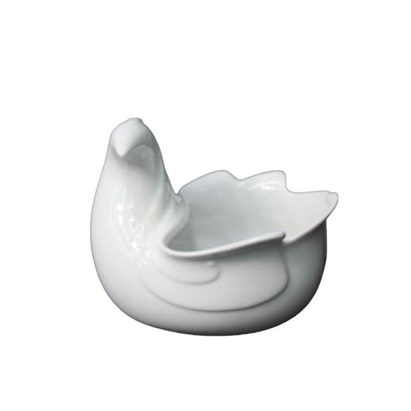 Vintage Mid Century Modern DANSK Gunnar Cyren Design White Porcelain bowl - Picture 1 of 4